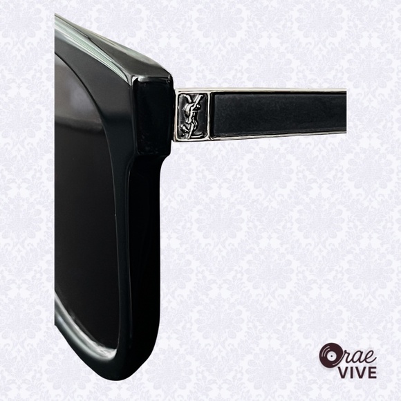 Authentic Yves Saint Laurent YSL SL M77/K Sunglasses – Black – Like New - Picture 4 of 5